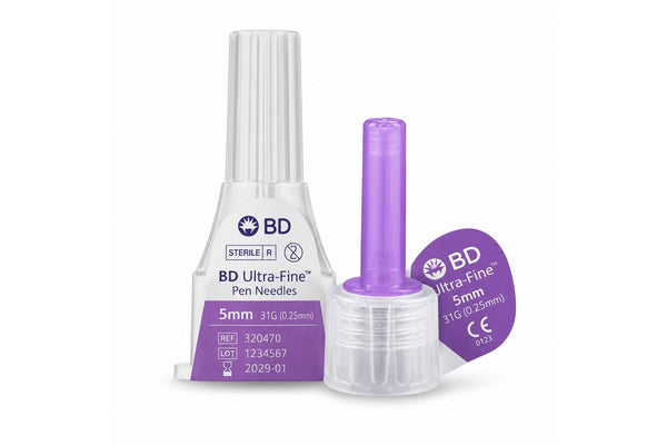 Aiguilles BD Ultra-Fine 4 mm et 5 mm